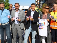 Las Rozas aumenta su apoyo a la campaña internacional #PinkPatchProject sumando a los Servicios de Emergencia