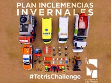 Las Rozas presenta el Plan de Inclemencias Invernales con un “Tetris challenge”
