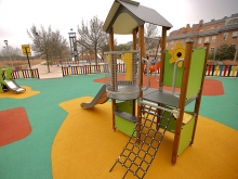 Finaliza la remodelación del parque Castilllo de Atienza  