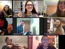 Más de 2.000 alumnos de las escuelas municipales continúan con sus clases, que se imparten de forma telemática y gratuita