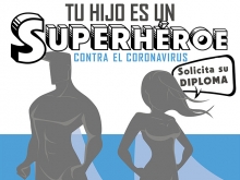 El Ayuntamiento concede un diploma a los niños de  Las Rozas, los “Superhéroes” de la cuarentena