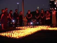 Homenaje a las víctimas, héroes de la primera línea y voluntarios de la pandemia con un emotivo acto