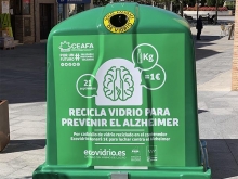 Las Rozas se suma a la campaña de Ecovidrio de reciclaje a favor de los enfermos de Alzheimer