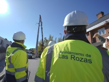 Culmina el soterramiento de las líneas de alta tensión de La Marazuela con la retirada de las últimas torres