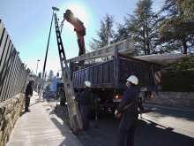 Finaliza el primero de los proyectos de retirada de cables eléctricos aéreos