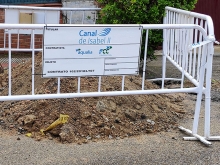 En marcha la renovación de la acometida de suministro de agua en la calle Encinar