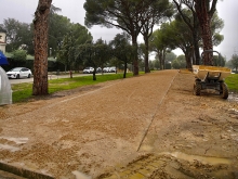 La remodelación de la Glorieta de los 12 Apóstoles creará nuevos caminos, zonas estanciales y parque infantil en Molino