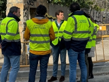 Continúa el soterramiento de cables con la retirada de 36 postes de baja tensión y comunicaciones