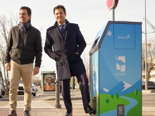 Las Rozas instala papeleras solares inteligentes