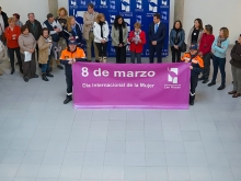 De la Uz asiste a los actos del Día Internacional de la Mujer