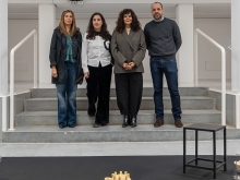 Inaugurada la exposición "Un vaso de agua salada"