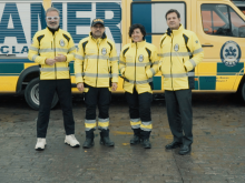 El SAMER estrena uniformes