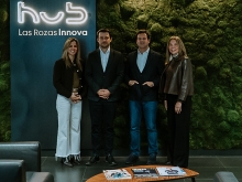 El Director General de Autónomos y Emprendimiento visita el HUB232 y el Hub Las Rozas Innova