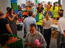 Las Rozas acoge en La Marazuela a más de 300 afectados por los incendios desde el viernes