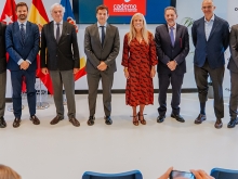 De la Uz y Albert participan en un encuentro empresarial en Las Rozas